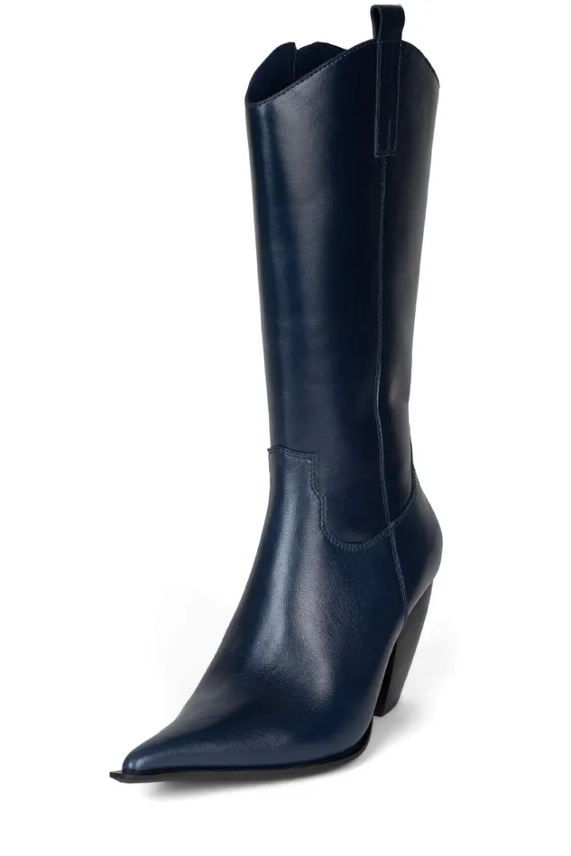 Women Jeffrey Campbell Knee To Thigh RECKON Royal Blue
