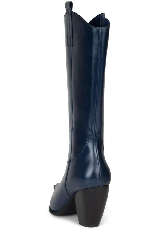 Women Jeffrey Campbell Knee To Thigh RECKON Royal Blue