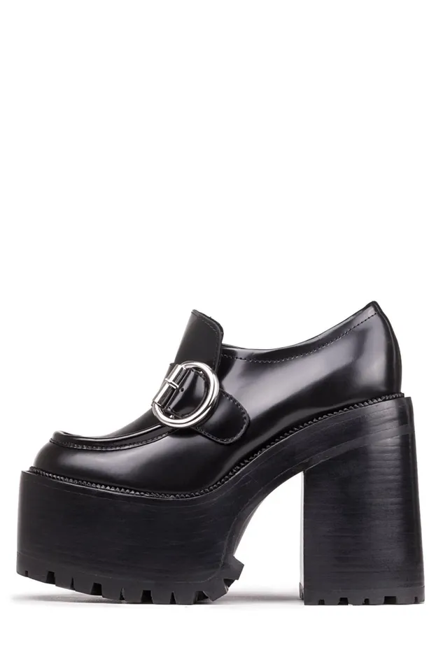 Women Jeffrey Campbell ManTailored OFFSET Black Box