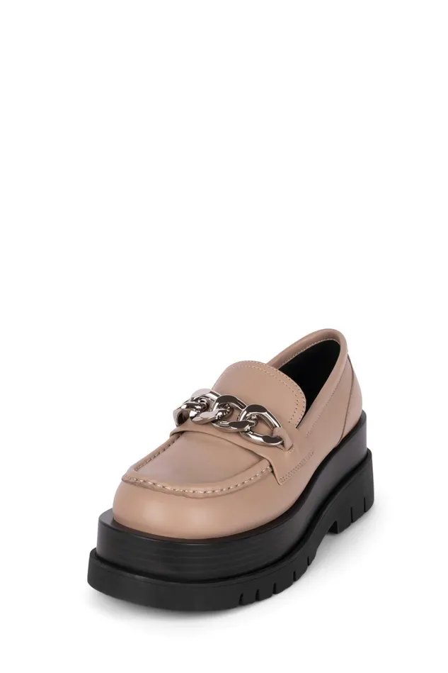 Women Jeffrey Campbell ManTailored RECESSPL Dusty Natural