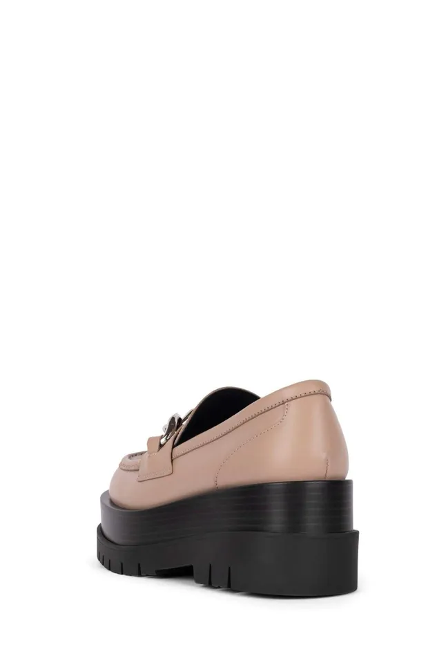 Women Jeffrey Campbell ManTailored RECESSPL Dusty Natural