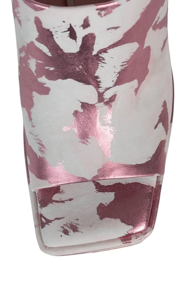 Women Jeffrey Campbell Sandal HYPEDUP Pink White