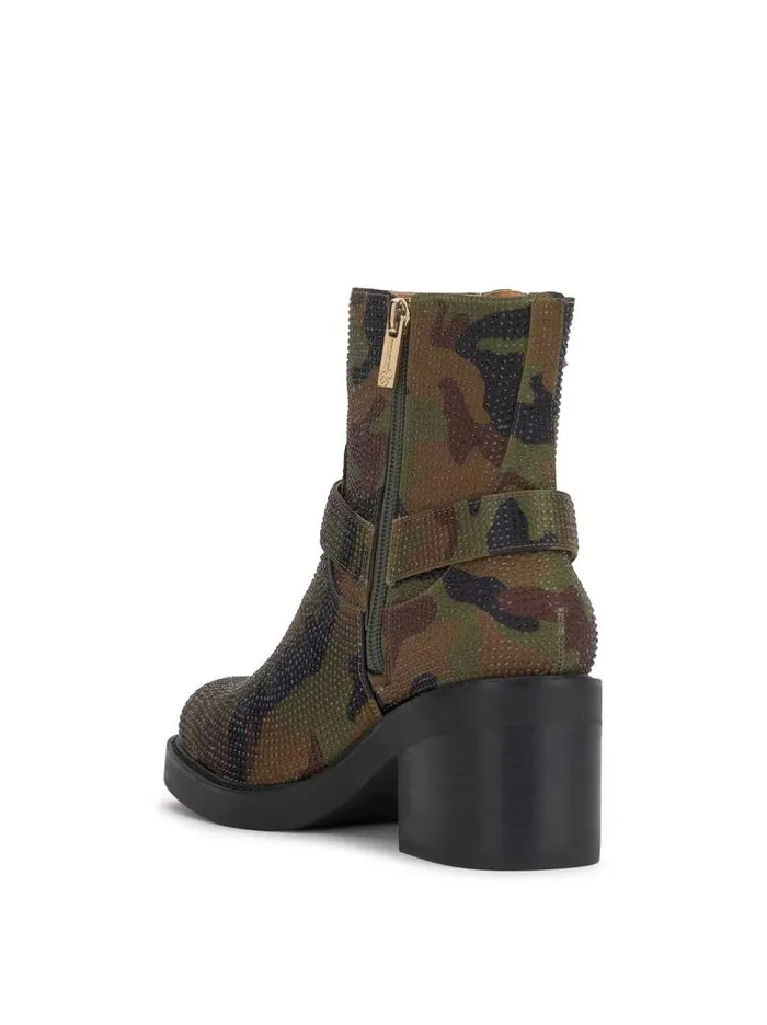Women Jessica Simpson Boots and Booties Ceridwen Moto Boot In Camo Crystal