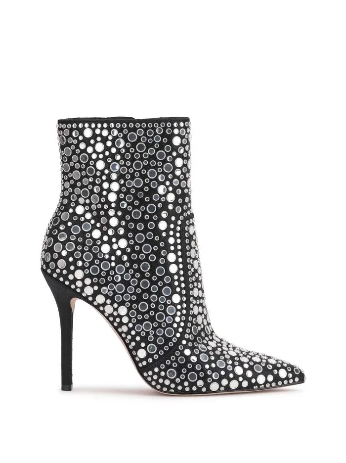 Women Jessica Simpson Boots and Booties Lirya Bootie In Black Shimmer