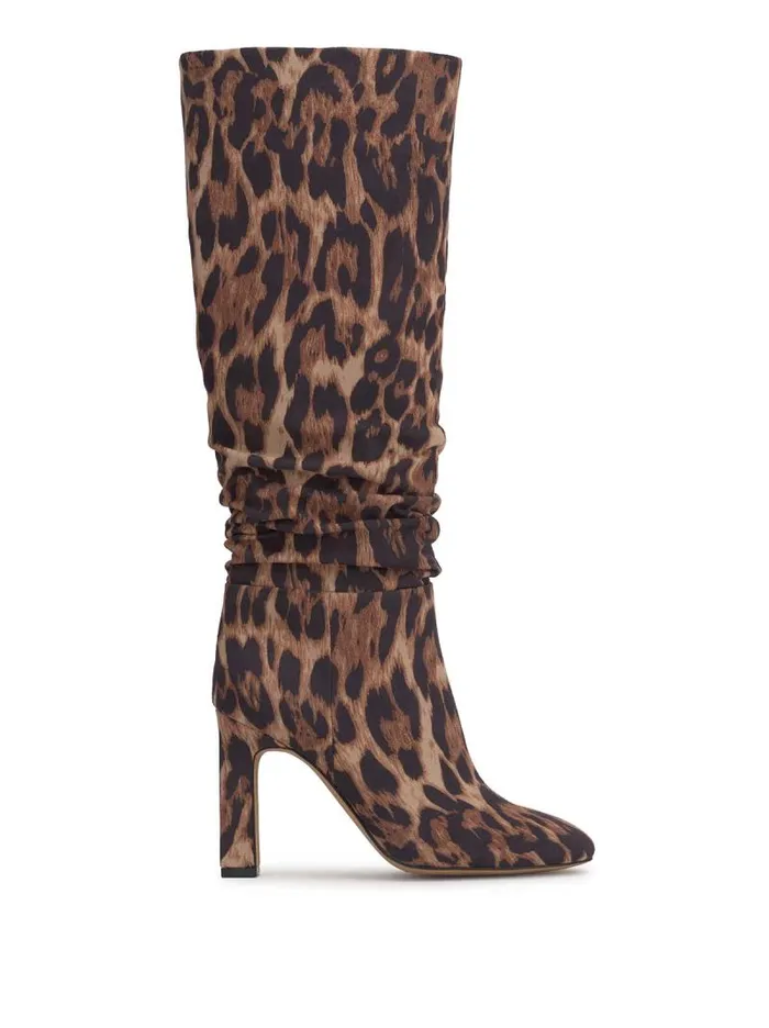 Women Jessica Simpson Boots and Booties Minerva Knee High Boot In Leopard