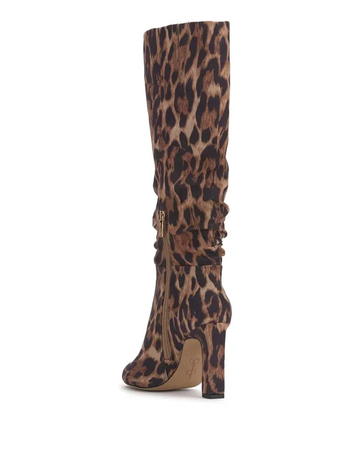 Women Jessica Simpson Boots and Booties Minerva Knee High Boot In Leopard
