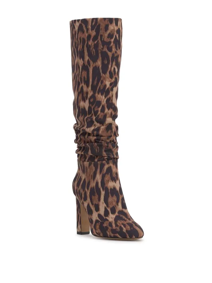 Women Jessica Simpson Boots and Booties Minerva Knee High Boot In Leopard