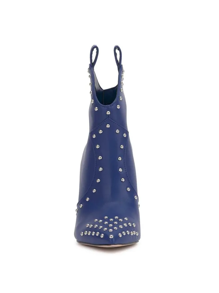Women Jessica Simpson Boots and Booties Pixillez Studded Bootie In Blue Hour