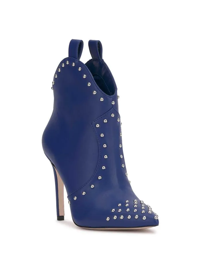 Women Jessica Simpson Boots and Booties Pixillez Studded Bootie In Blue Hour