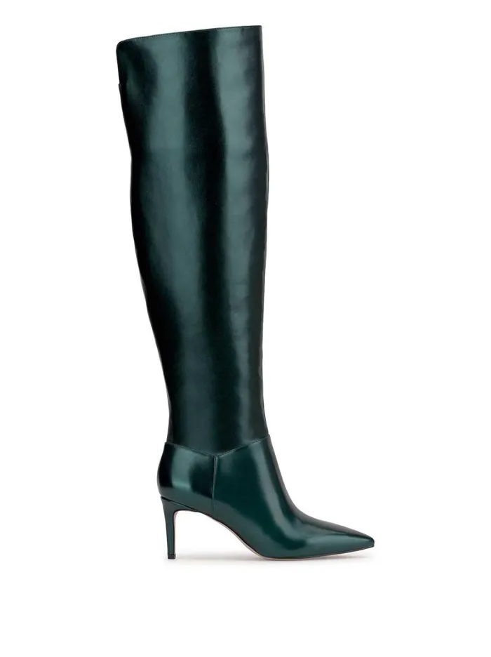 Women Jessica Simpson Boots and Booties Verity Stiletto Boot In Dark Teal