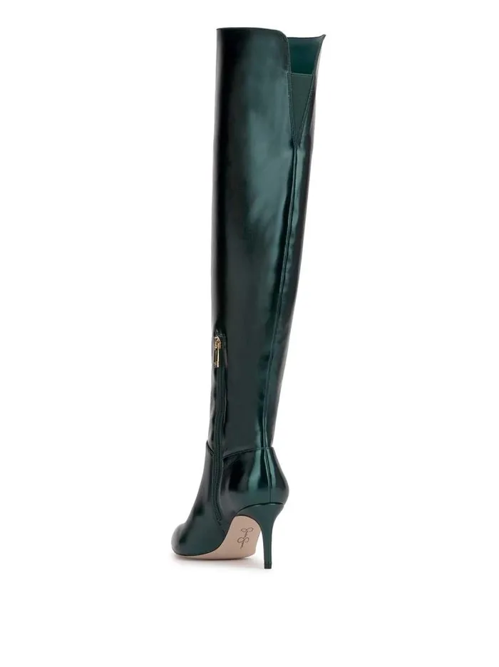 Women Jessica Simpson Boots and Booties Verity Stiletto Boot In Dark Teal