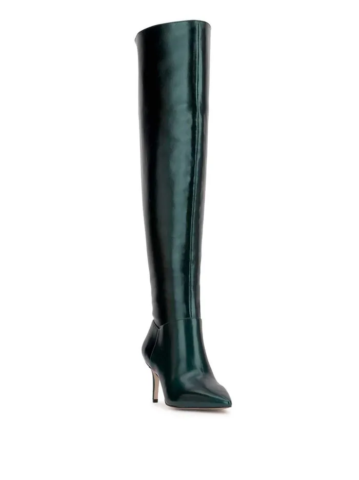 Women Jessica Simpson Boots and Booties Verity Stiletto Boot In Dark Teal