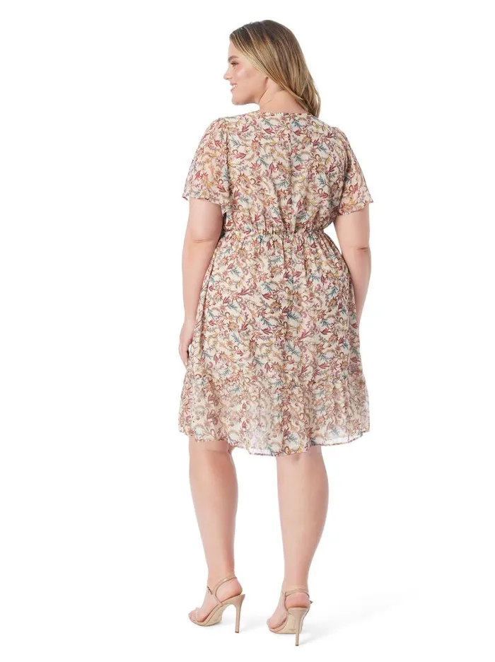 Women Jessica Simpson Dresses Regina Dress In Cartoon Florals