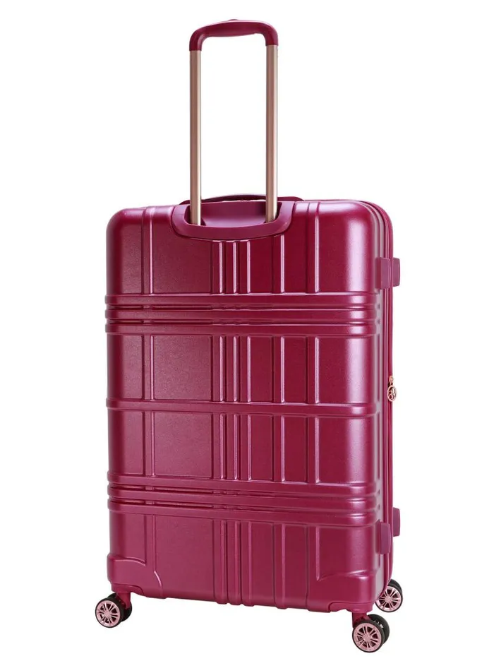 Women Jessica Simpson Luggage Jewel Plaid Luggage Collection In Violet