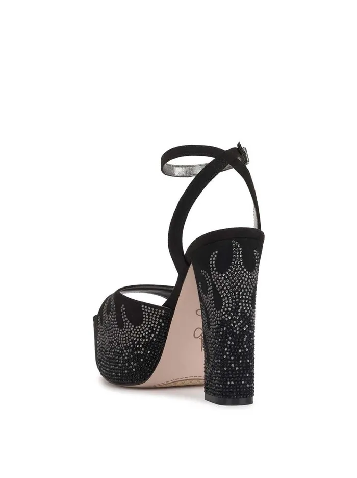 Women Jessica Simpson Platforms Lirio Platform Sandal In Black