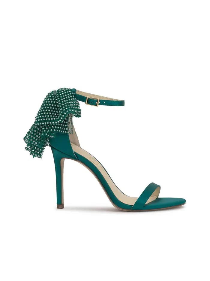 Women Jessica Simpson Pumps Moure Bow Heel In Gem Green
