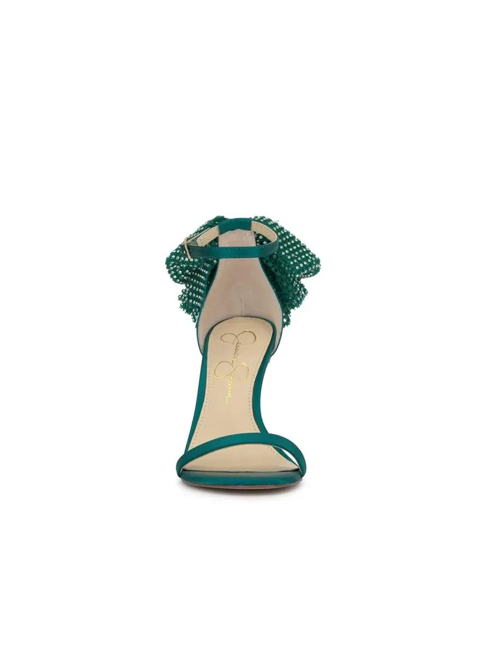 Women Jessica Simpson Pumps Moure Bow Heel In Gem Green