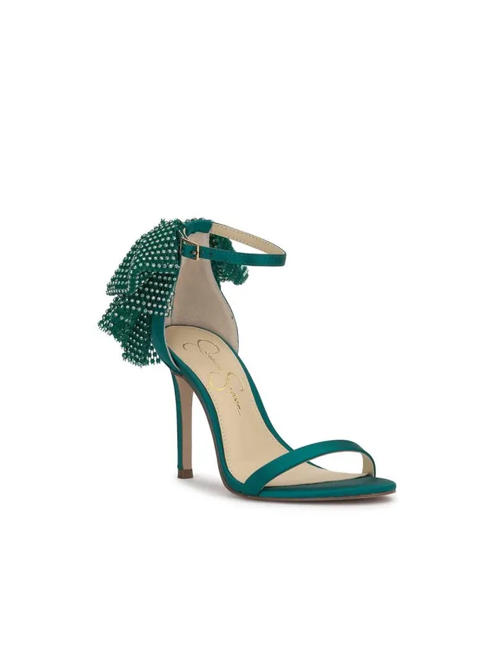 Women Jessica Simpson Pumps Moure Bow Heel In Gem Green