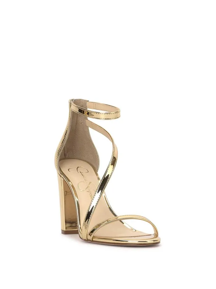 Women Jessica Simpson Sandals Sloyan High Heel Sandal In Gold