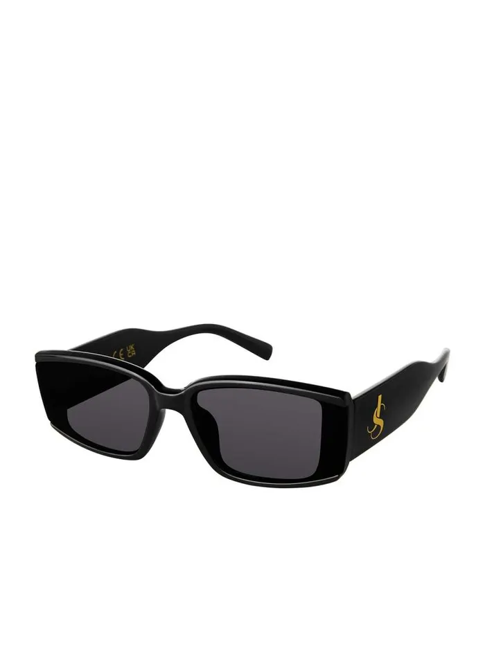 Women Jessica Simpson Sunglasses Modern Rectangular Sunglasses In Black