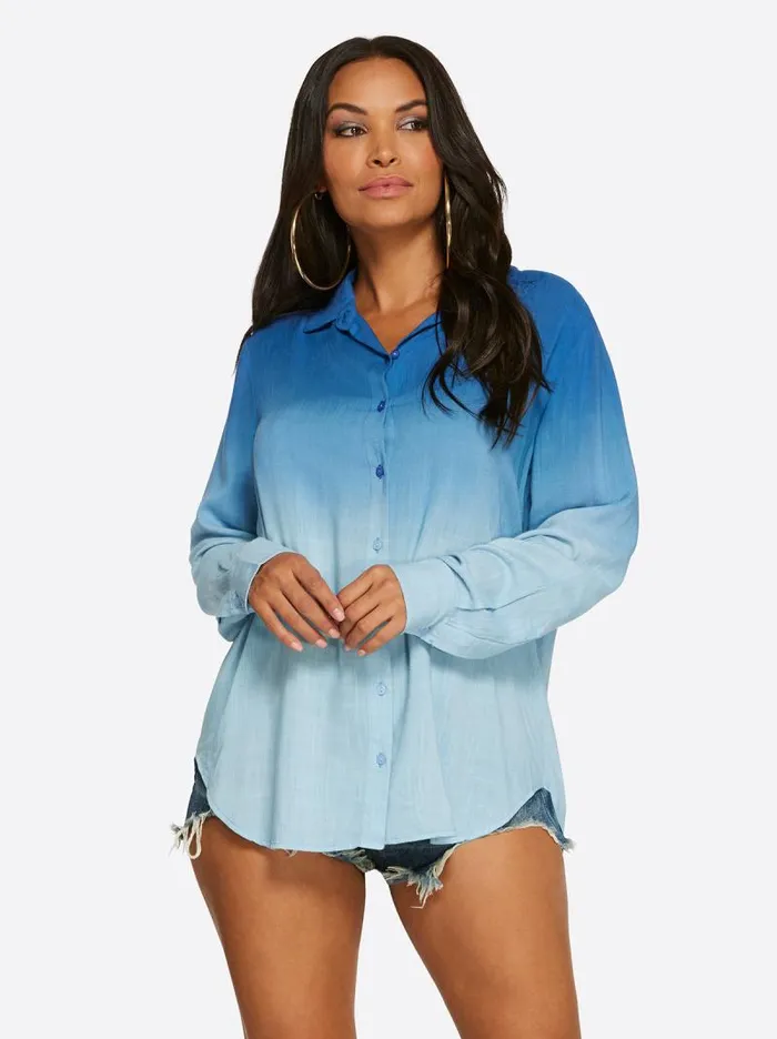 Women Jessica Simpson Tops and Tees Carleen Top In Ultramarine