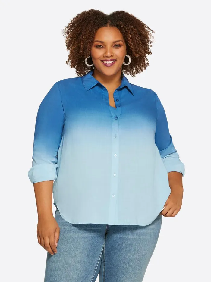 Women Jessica Simpson Tops and Tees Carleen Top In Ultramarine