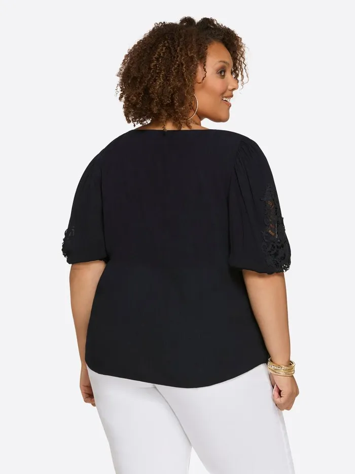 Women Jessica Simpson Tops and Tees Eloise Blouse In Night Sky