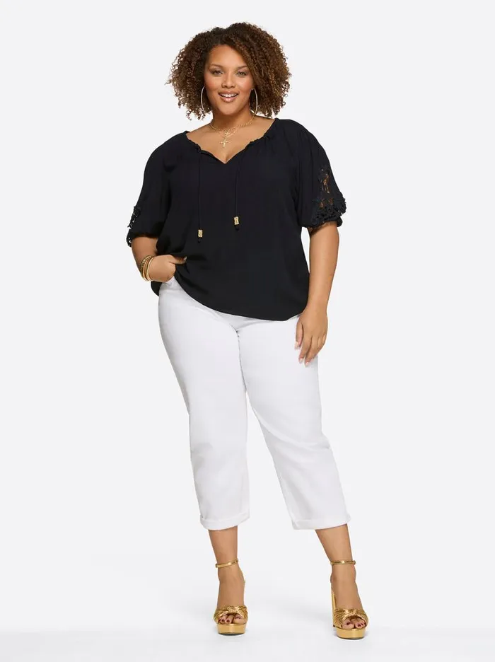 Women Jessica Simpson Tops and Tees Eloise Blouse In Night Sky