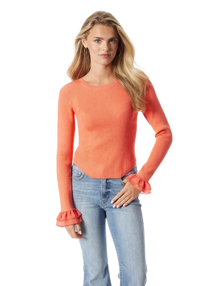 Women Jessica Simpson Tops and Tees Nala Sweater In Porcelain Rose