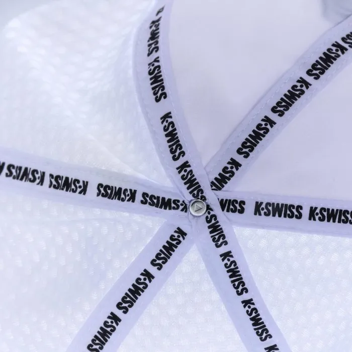 Women KSwiss Hats and Headwear UNISEX LASER COURT PICKLEBALL HAT White