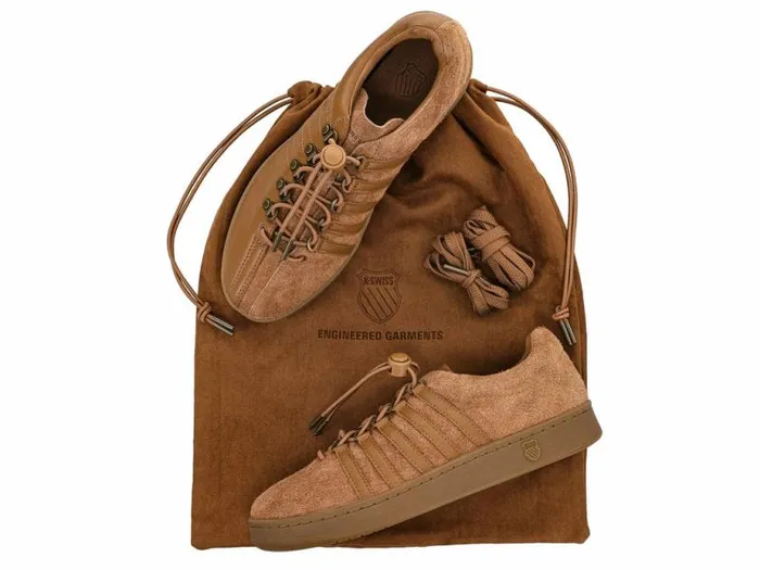Women KSwiss Lifestyle CLASSIC GT X ENGINEERED GARMENTS Chipmunkregular Gumdark Gum