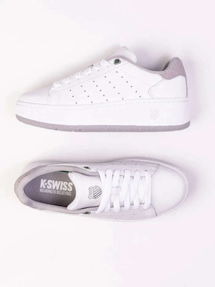 Women KSwiss Lifestyle CLASSIC PF PLATFORM Whiteraindrops