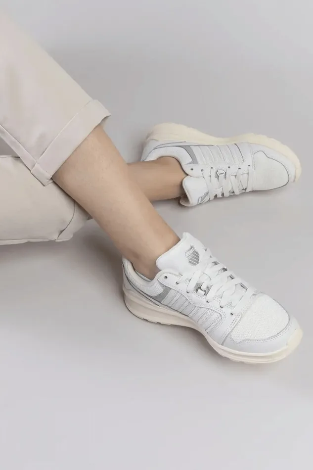 Women KSwiss Lifestyle RIVAL TRAINER T Blanc De Blancantique White