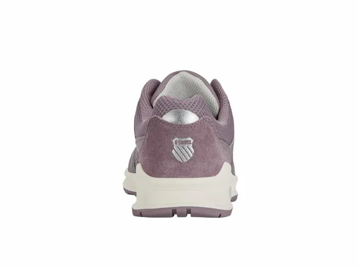 Women KSwiss Lifestyle RIVAL TRAINER T Purple Dovesilversnow White
