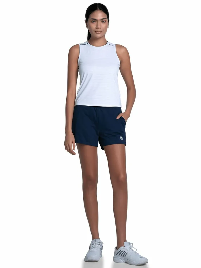 Women KSwiss Shorts and Pants PIQUE SHORT4034 Peacoat