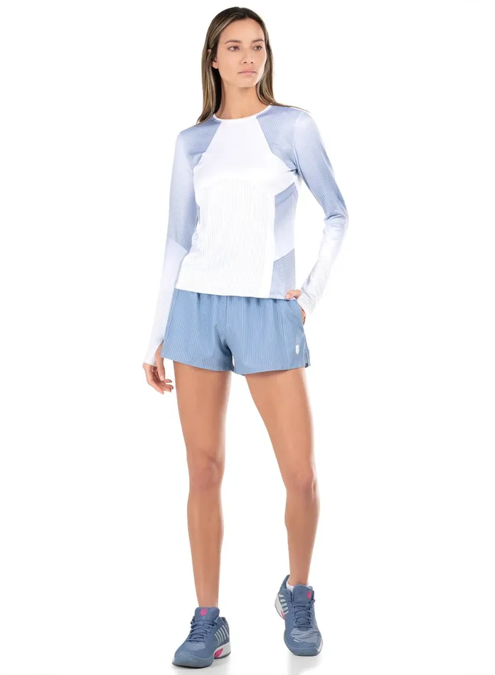 Women KSwiss TShirts and Tops ACCELERATE LS Glacier Women KSwiss TShirts and Tops ACCELERATE LS Glacier