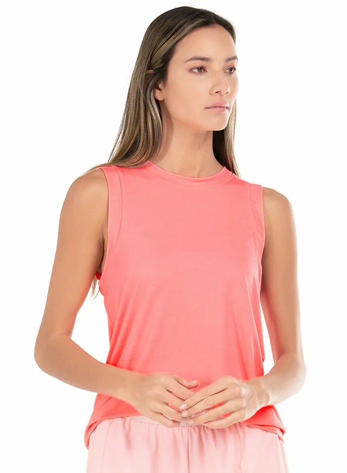 Women KSwiss TShirts and Tops BACK COURT TANK Flamingo
