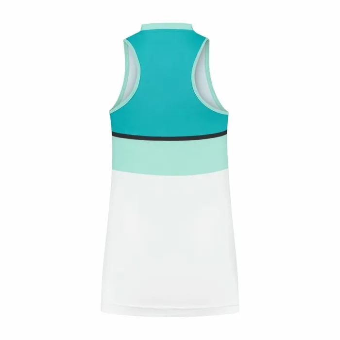 Women KSwiss TShirts and Tops WOMENS HYPERCOURT STRIPE TOP Aruba Blue Algiers Blue White