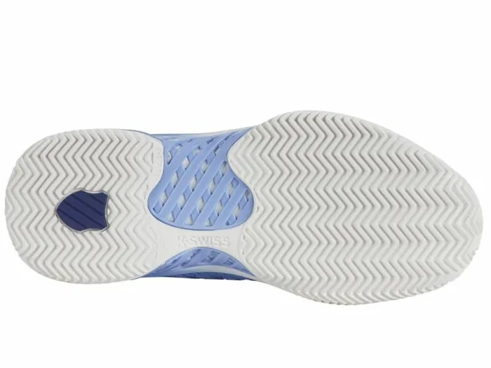 Women KSwiss Tennis HYPERCOURT EXPRESS 2 CLAY Bright Whiteopen Airestate Blue