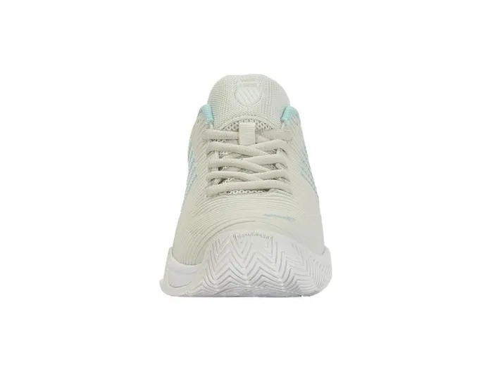 Women KSwiss Tennis HYPERCOURT EXPRESS 2 Vaporous Graywhiteblue Glow