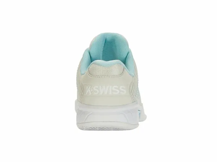 Women KSwiss Tennis HYPERCOURT EXPRESS 2 Vaporous Graywhiteblue Glow