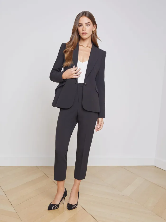 Women L039Agence Blazers and Jackets New Chamberlain Blazer Blackblack Women L039Agence Blazers and Jackets New Chamberlain Blazer Blackblack