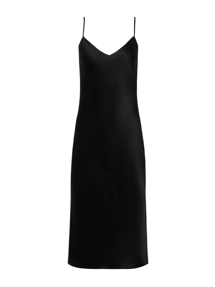 Women L039Agence Dresses and Jumpsuits Jodie Silk Slip Dress Black Women L039Agence Dresses and Jumpsuits Jodie Silk Slip Dress Black