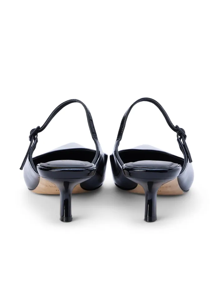 Women L039Agence Heels Edith Patent Leather Mule Black Patent Women L039Agence Heels Edith Patent Leather Mule Black Patent