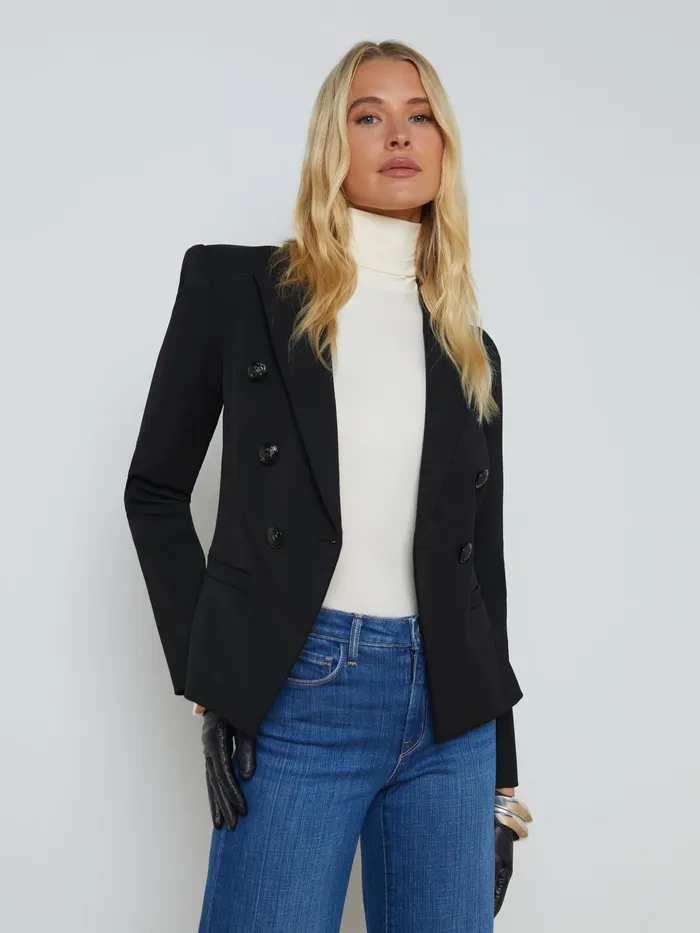 Women L039Agence Matching Sets Marie SlimFit Blazer Black
