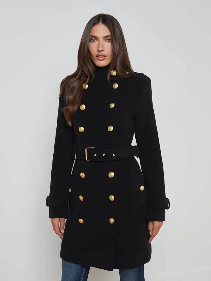 Women L039Agence Outerwear New Nalini Coat Black