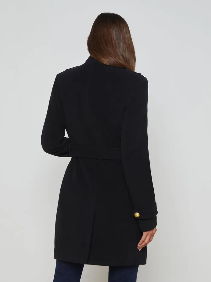 Women L039Agence Outerwear New Nalini Coat Black Women L039Agence Outerwear New Nalini Coat Black
