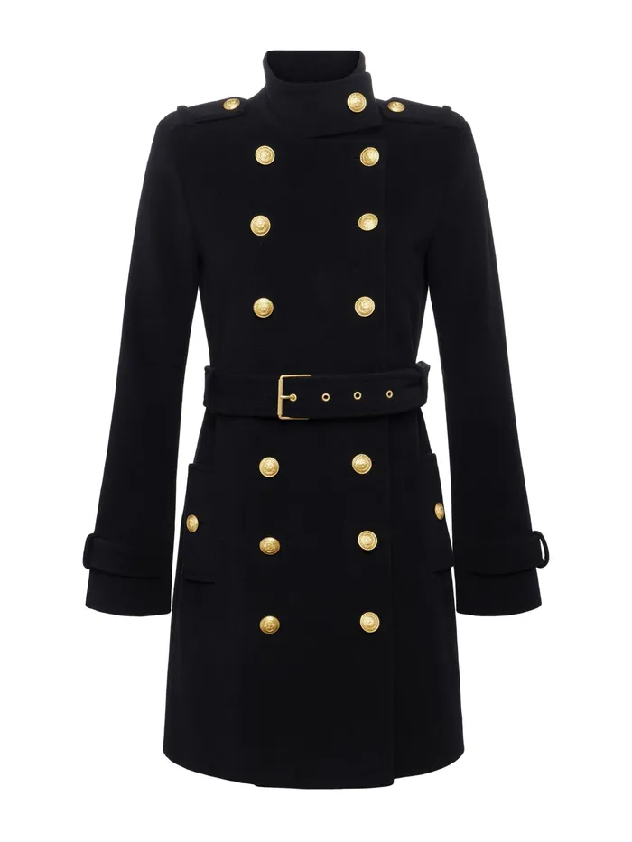 Women L039Agence Outerwear New Nalini Coat Black Women L039Agence Outerwear New Nalini Coat Black