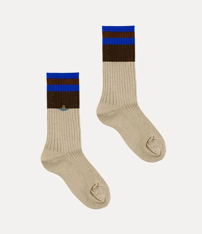 Women Ladies Sock Greybeige Vivienne Westwood Socks And Tights