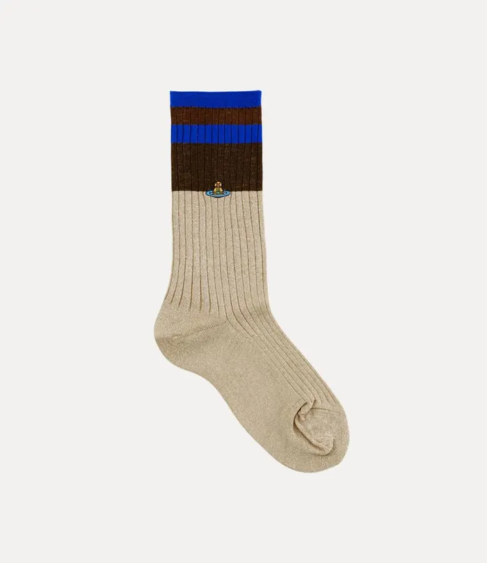 Women Ladies Sock Greybeige Vivienne Westwood Socks And Tights Women Ladies Sock Greybeige Vivienne Westwood Socks And Tights